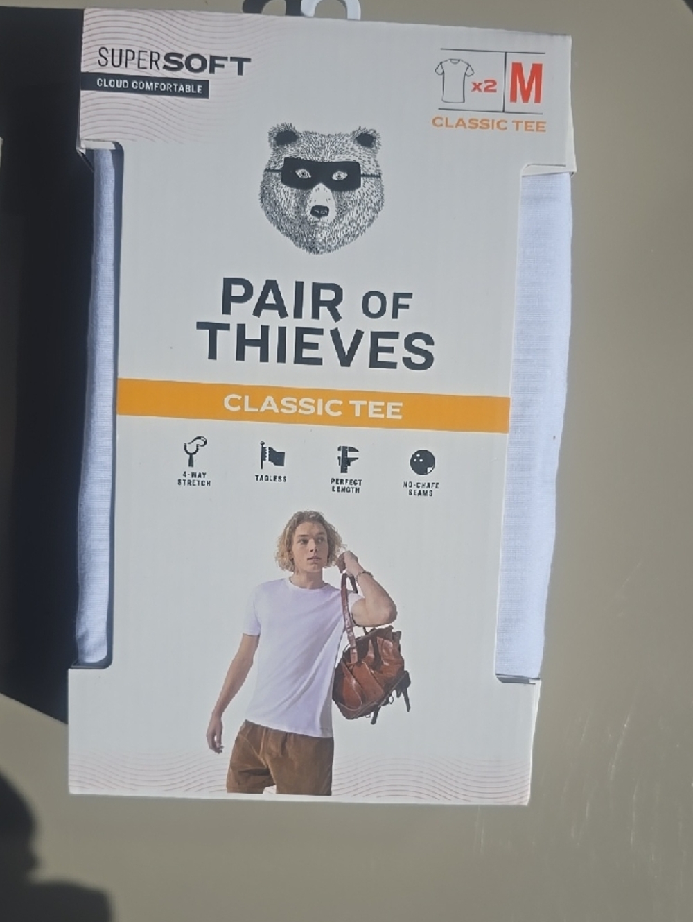 Men's Classic Tee Short Sleeve - White - M